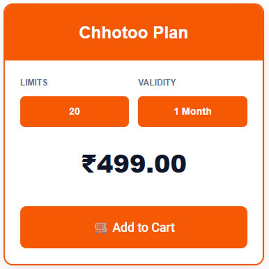 CHHOTOO PLAN
