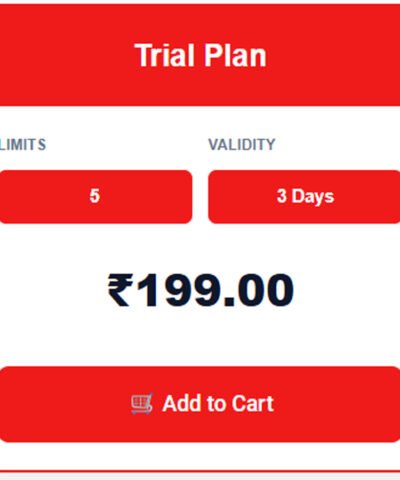 TRIAL PLAN